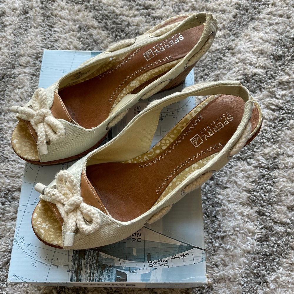 Sperry Wedges size 7.5.